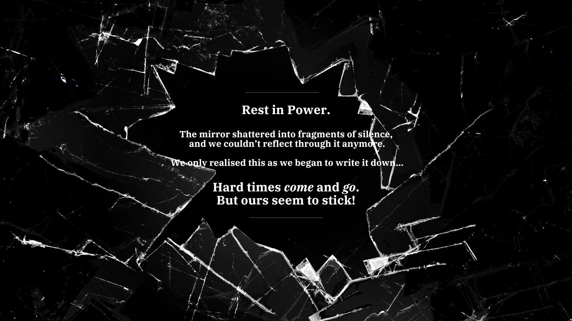 Through storytelling.